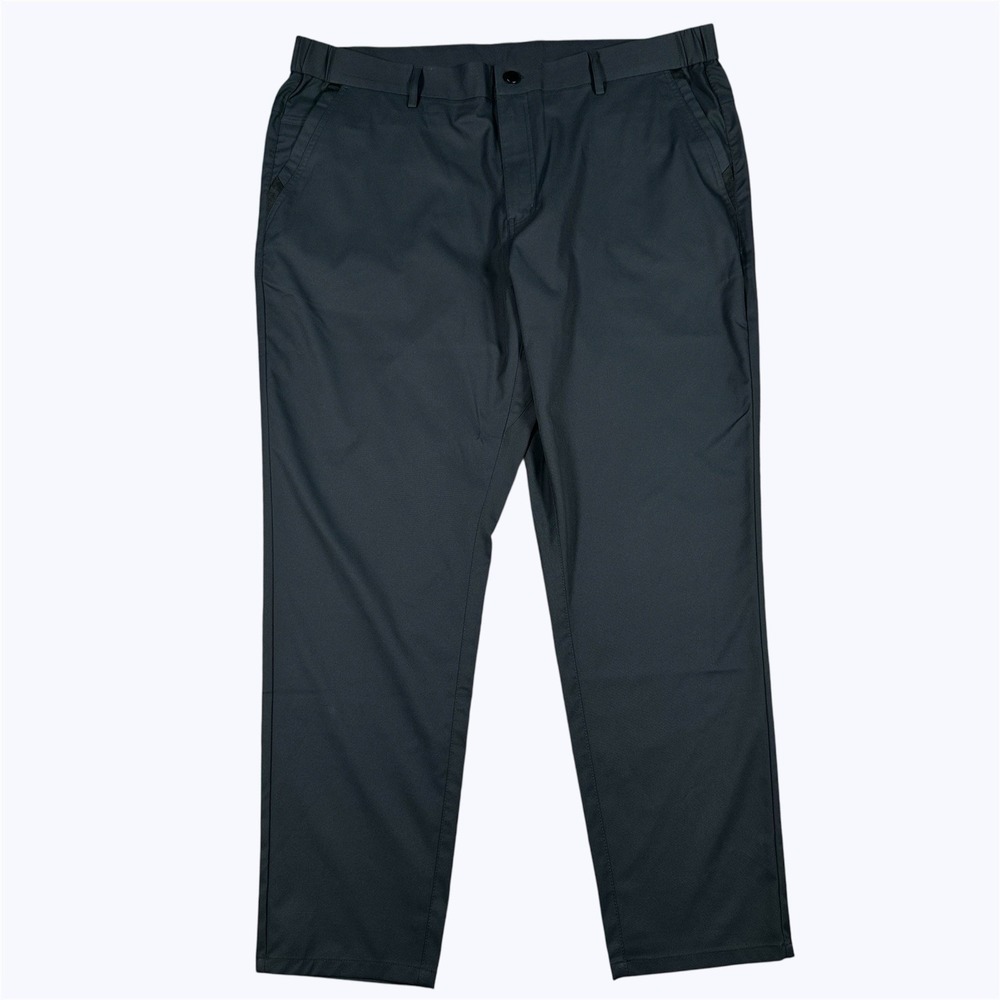 Jack Archer Jetsetter Pants Men 40x28 Space Black Elastic Waist Performance Golf